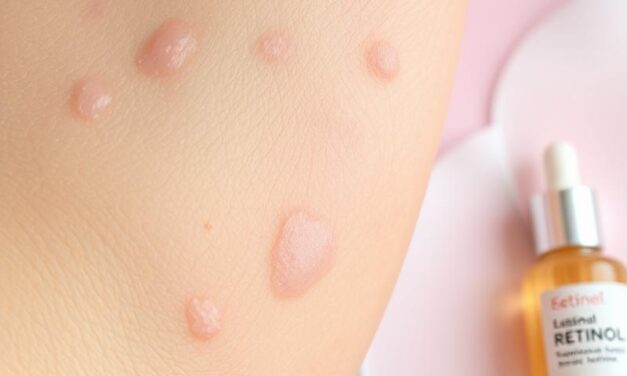 Wysyp po retinolu: Jak wygląda reakcja skóry i co robić?
