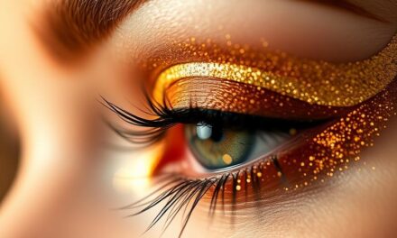 Złoty makijaż oczu: trendy, porady i krok po kroku do blasku